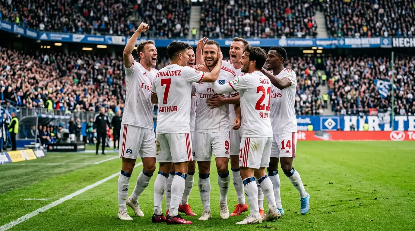 Čeští fotbaloví reprezentanti slavící gól v bílých dresech na zeleném trávníku